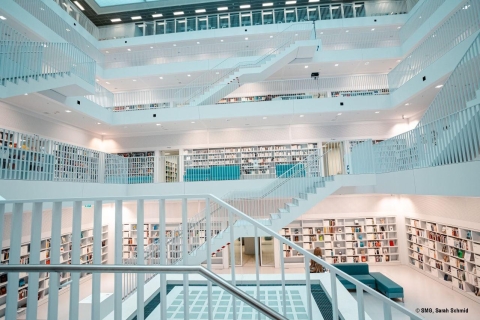 Biblioteka miejska w Stuttgarcie - wycieczka architektoniczna