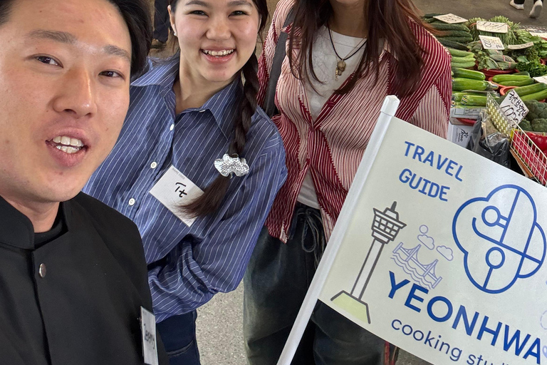 Busan: Market Tour, Cooking Class, and Games