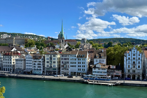 Zurich : visite citadine privée avec photos et trajet en téléphérique