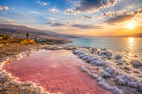 From Amman Private Madaba, Mt Nebo, Pink Lake &Dead Sea Tour All Inclusive Tour