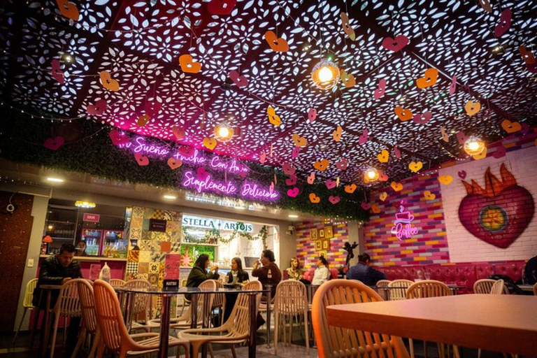 Bogotá: Tour gastronômico em Usaquén com jantar e sobremesa