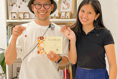 Yogyakarta: Pressed Flower Jewelry Resin Workshop