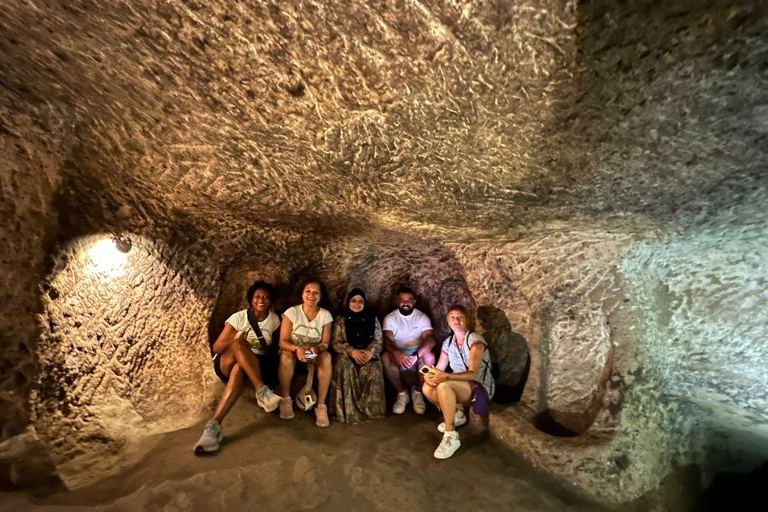 Visite verte de la Cappadoce Ville souterraine et monastère de SelimeCappadoce Green tour Ville souterraine et monastère de Selime