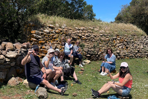Cagliari: Nuraghe Barumini and Giara Park with Wine Tasting Nuraghe Barumini and Giara shared tour