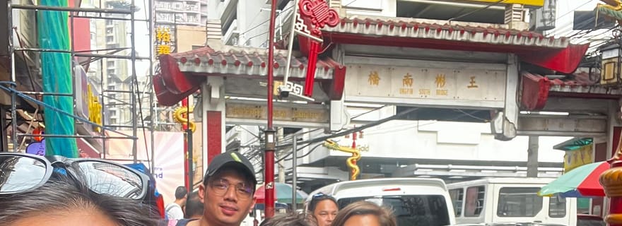 Visite culinaire du quartier chinois de Manille avec un guide régional