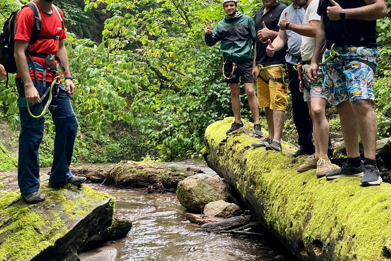 Baku: Shirhal Waterfall Canyoning Adventure with Lunch