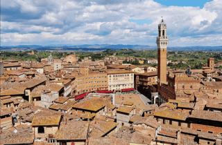 Siena: Entspannende Führung bei Sonnenuntergang durch das historische Zentrum