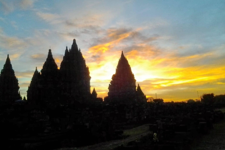 yogyakarta: Borobudur zonsopgang, Merapi vulkaan & Prambanan