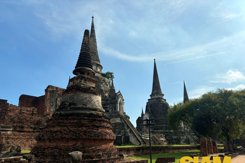 L&#039;incredibile tour degli antichi templi di Ayutthaya: Da BangkokGruppo privato con guida in inglese