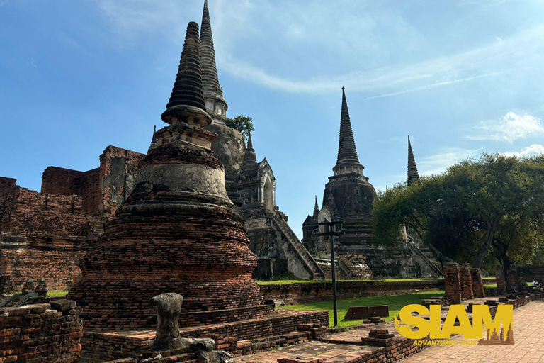 L&#039;incredibile tour degli antichi templi di Ayutthaya: Da BangkokGruppo privato con guida in inglese