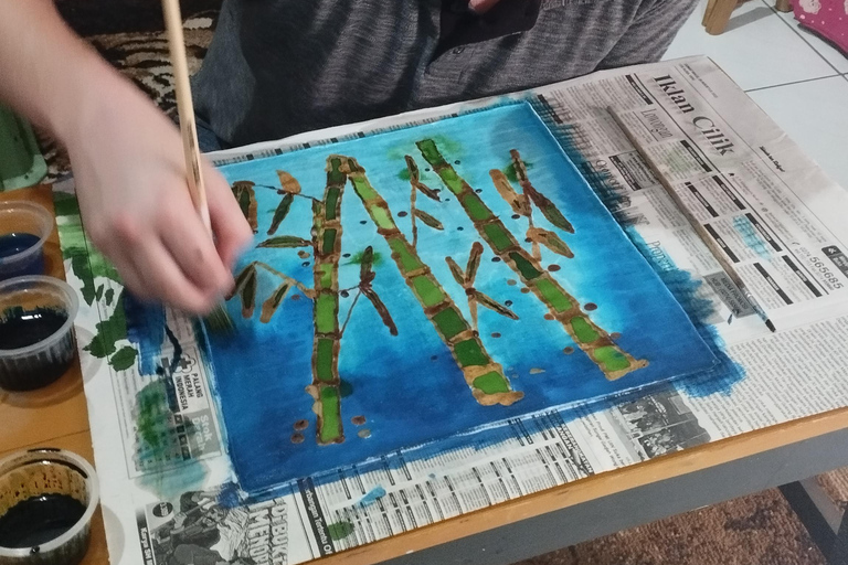 Cours de maître sur le batik avec processus complet