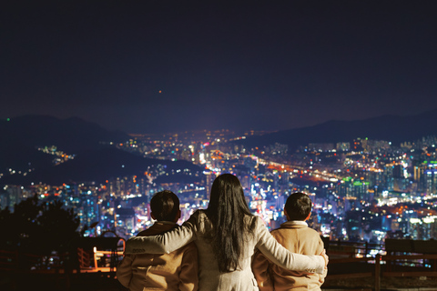 Busan: Visita nocturna con el mercado de Jagalchi y el Skywalk
