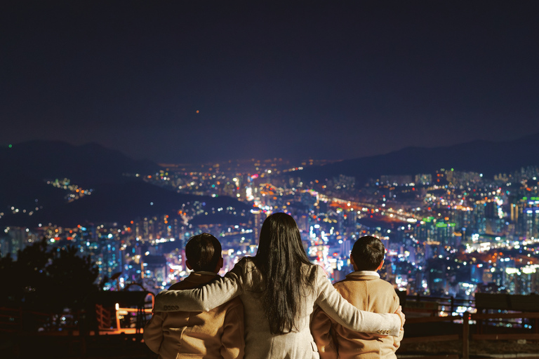 Busan: Visita nocturna con el mercado de Jagalchi y el Skywalk