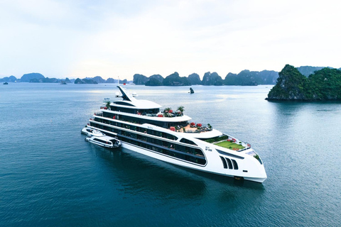 Halong & Lan Ha: 2D1N Celina of the Sea 6-Star Luxury Cruise Without Transfer Service