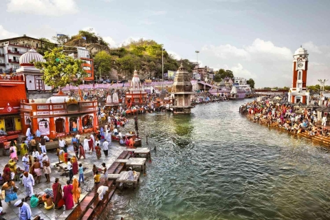 Wycieczka po Złotym Trójkącie z Haridwar i Rishikesh