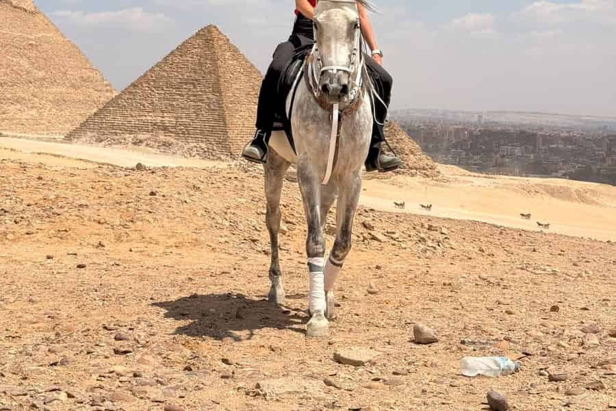 Kairo: Reittour zu den Pyramiden von Gizeh. Foto: GetYourGuide Kairo: Reittour zu den Pyramiden von Gizeh. Foto: GetYourGuide