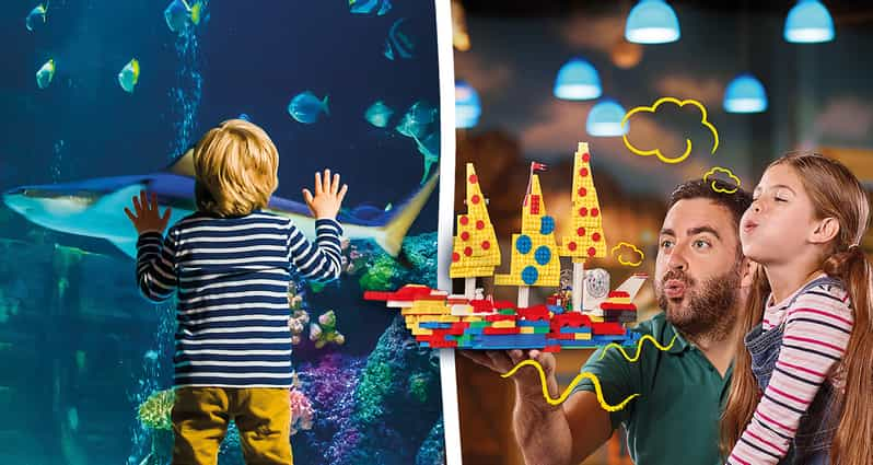 Oberhausen: LEGOLAND Discovery Centre en SEA LIFE Ticket