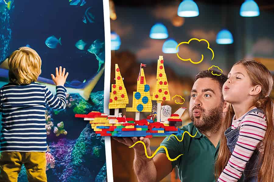Oberhausen: LEGOLAND Discovery Centre und SEA LIFE Ticket. Foto: GetYourGuide