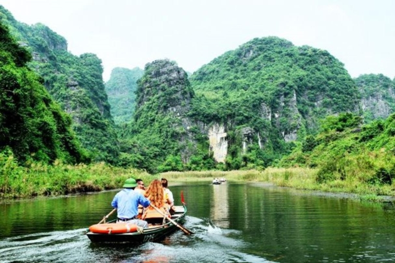 Ninh Binh Ganztagestour Hoa Lu Tam Coc Mua Höhle Buffet, Boot