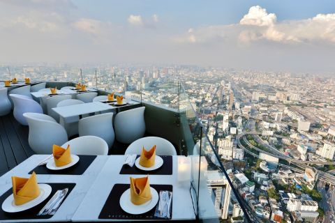 Bangkok: Baiyoke Observation Deck Ticket mit Buffet-Mahlzeit