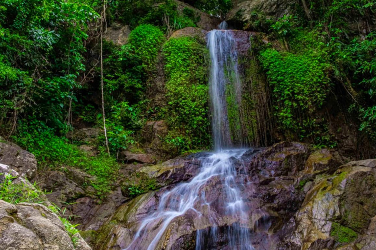 Ko Samui: Tree Bridge Jungle Zipline and Waterfall Adventure Tour Starting at 11.30 w/ Extended Pickup and Drop-off Area