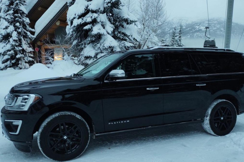 Vancouver: VIP SUV transfer naar Whistler