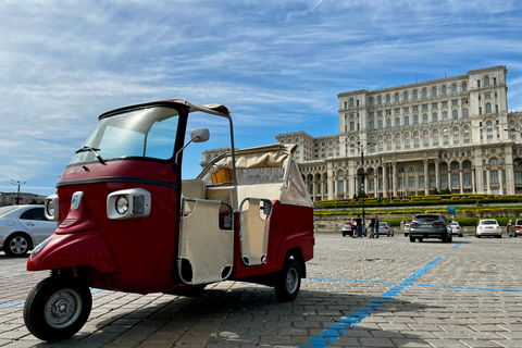 Bucharest: Tuk Tuk City TourBucharest: Tuk Tuk Communism Tour