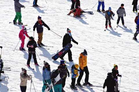 From Busan: Eden Valley Resort Ski and Winter Fun Tour Snow Sled Package - Meeting at KTX Busan Station