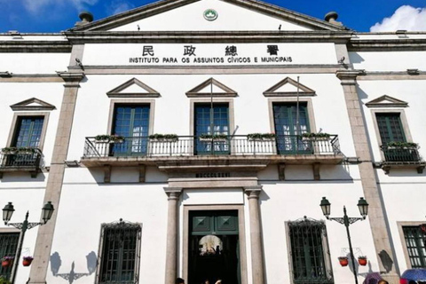 From Hong Kong: Private Macau Heritage Tour with transfer