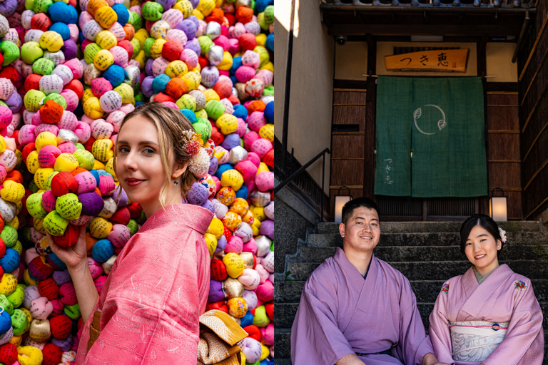 Kyoto: Private Kimono Photoshoot for Couples and Solo
