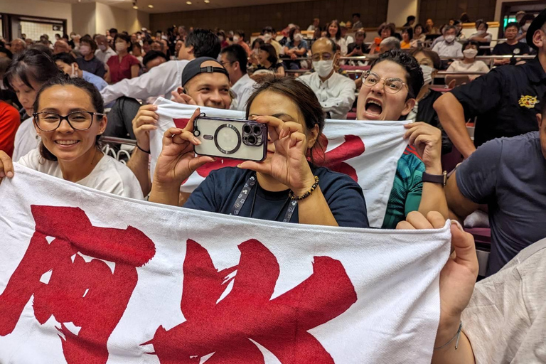 Nagoya : Grand tournoi de sumo avec visite à pied du châteauNagoya : Tournée du Grand Tournoi de Sumo