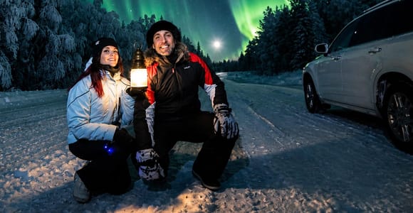 Rovaniemi: Guaranteed Northern Lights Hunt | ⭐ Small Group
