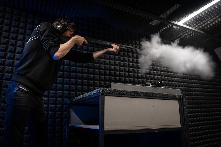 Prague: Target Gun Shooting Experience with Hotel Pickup Prague Target Gun Shooting & Transport & 3 Guns - 25 Shots