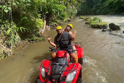 Ubud: Gorila face atv tubingAtv individual + Tubo1