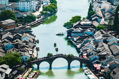 Shanghai: Film Park and Zhujiajiao Water Town Tour