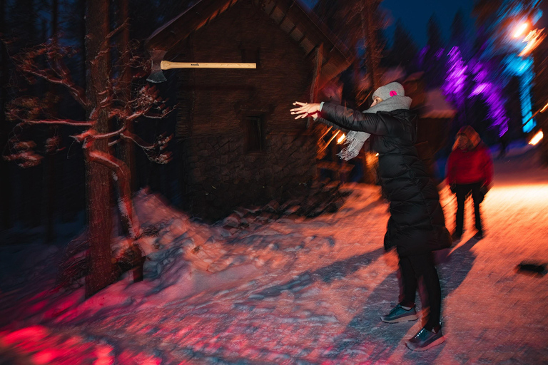 Levi: Arcandia - Arktisk äventyrspark &amp; sidoentré till parkenLevi: Arcandia – Arctic Adventure Park, Park Side entry