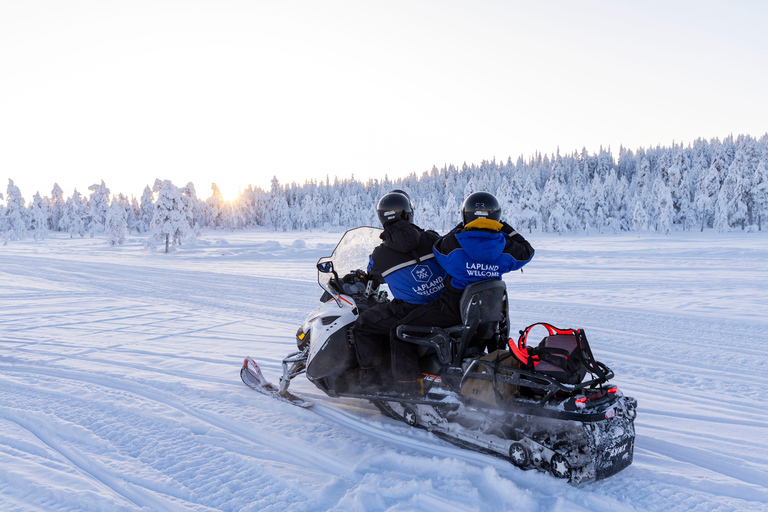 Saariselka: Snowmobile Safari on Tundra