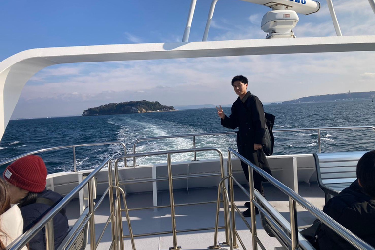 Yokosuka: Boat Trip to Natural Island and Naval Port Cruise