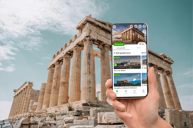 Athens: Self-Guided Audio Tours with SmartGuide in English