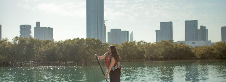Abu Dhabi : Visite guidée en Stand-Up Paddle boarding