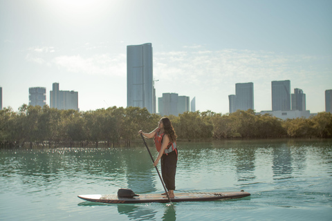 Abu Dhabi: Stand-Up Paddle boarding Rondleiding
