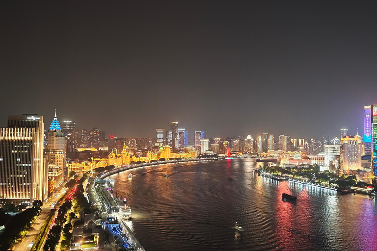 Shanghai Night Tour: Old Town, Local Dinner & Rooftop Bar