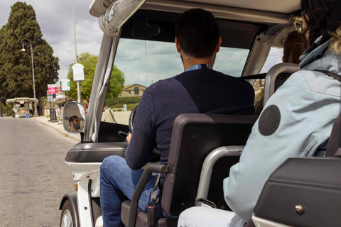 Rome: Private Golf Cart Tour with Driver 2,5 h - Private Panoramic Golf Cart Tour - 2 people