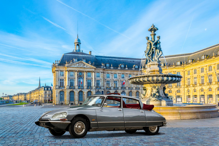 Private Luxury Wine Tour of Médoc vineyard in a Citroën DS Half-day (4 to 5H)