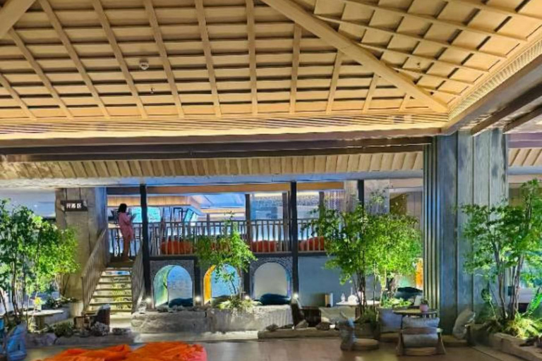 Shanghai: Linlinyu Hot Spring Resort Entry Ticket 24hr+ Free Fruits & Beverages + Foot Massage / Ear Cleaning