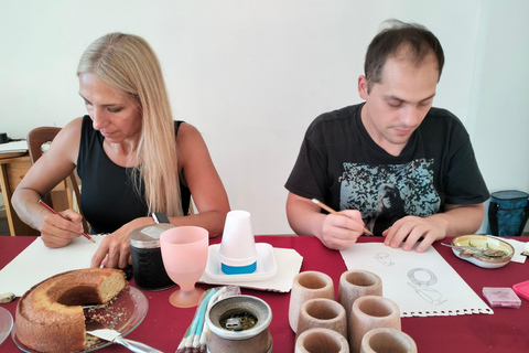 Buenos Aires: Mate and paint experience with pastry tasting