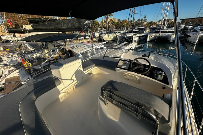 Mallorca: Half-Day or Sunset Catamaran Charter with Snacks TOTAL ECLIPSE AGOUST 12