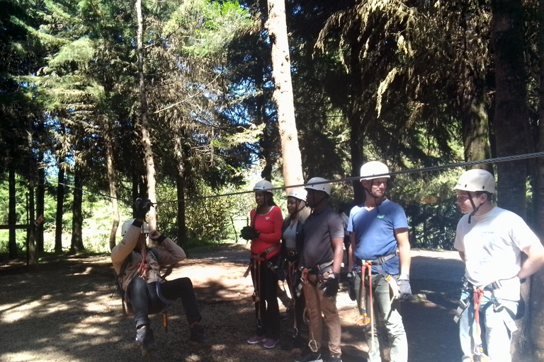 Safari avventura in zipline da Nairobi