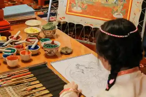 Desde Chengdu: Excursión de un Día al Pueblo Tibetano en Vivo