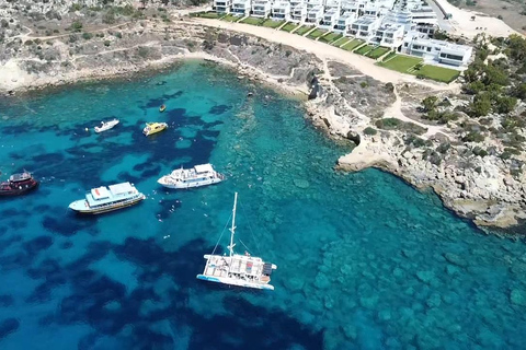 Ayia Napa: Blue Lagoon Cruise & Turtle Beach Cove
